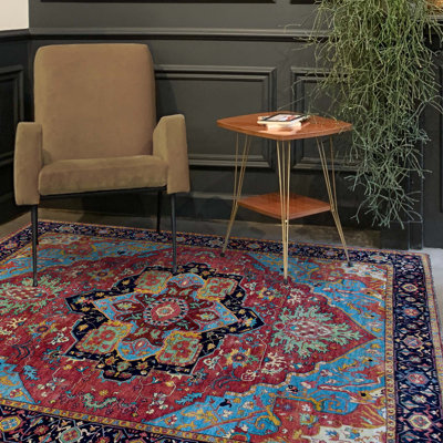 Elegant Wool Oriental Indoor Rug