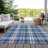  Machine Washable Indoor/Outdoor Chayden ACN993 Beige Rug-1075381900