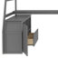 Lit mezzanine avec rangement et escalier Heiki-124128123-69125969