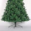 Arbre de Noël artificiel en sapin naturel en PVC pliable 7,5 pi avec support en métal pliable-396780237