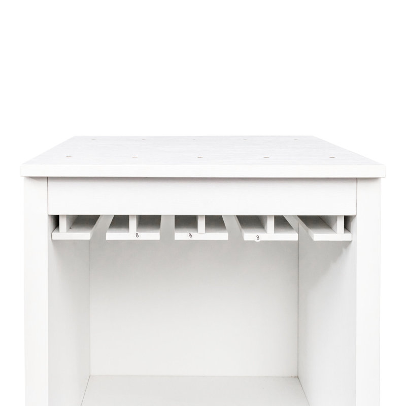 Armoire à vin blanc avec tablettes de rangement pour bureau modulaire de décoration de couloir - magasin et décoration