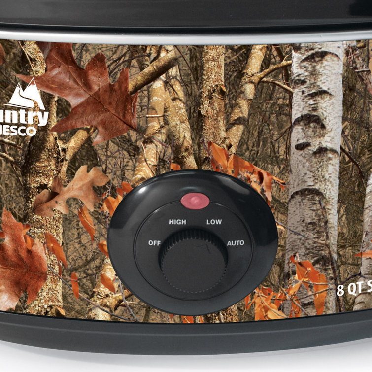 Nesco 8-Quart Oval Woodland Birch Camouflage Slow Cooker & Reviews