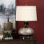 Lampe de table brun / bronze 31,5 po Beristain