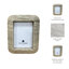 Sagebrook Home 5X7 Duval Marble Photo Frame-1720207068