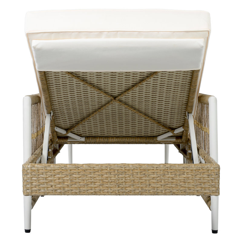Fauteuil inclinable moderne ajustable en rotin Pe