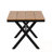 5-Piece Wooden Dining Table Set with 4 Chairs-1597752800