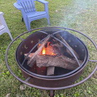 Arlmont & Co. Gustafson Steel Wood Burning Fire Pit & Reviews