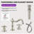 2-handle Bathroom Faucet with Drain Assembly-101559141