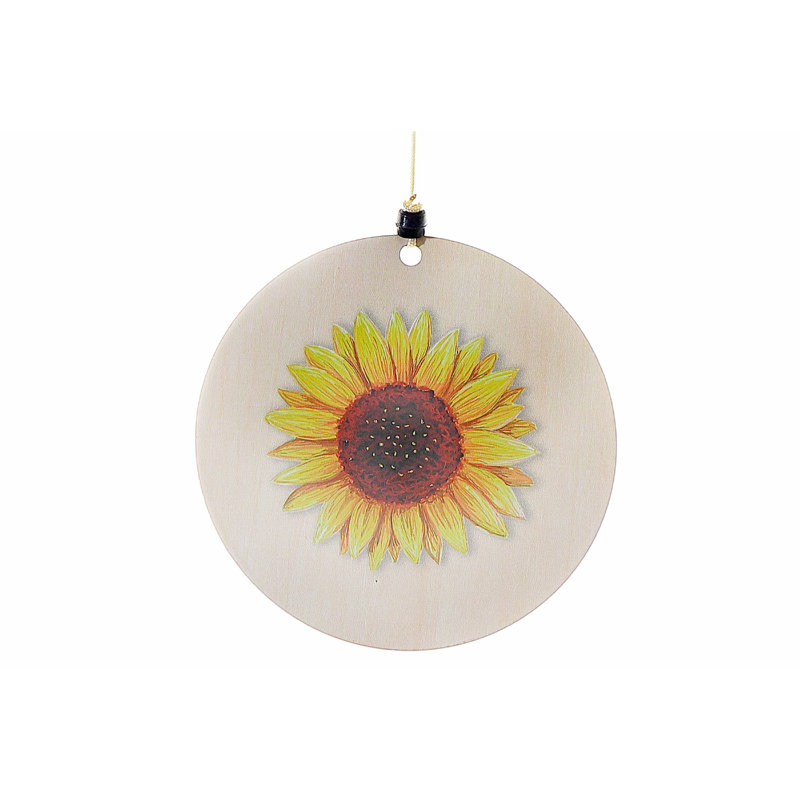 Tournesol rond et naturel