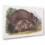 Grizzly Bears by J.W. Audubon - Wrapped Canvas Painting-55359958