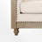 L-Shape 104.02" Wide Symmetrical Upholstered Sectional With Chesterfield Design & Solid Wood Legs-578271443