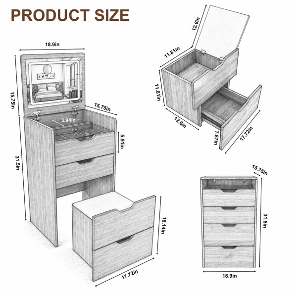 Dimensions du produit