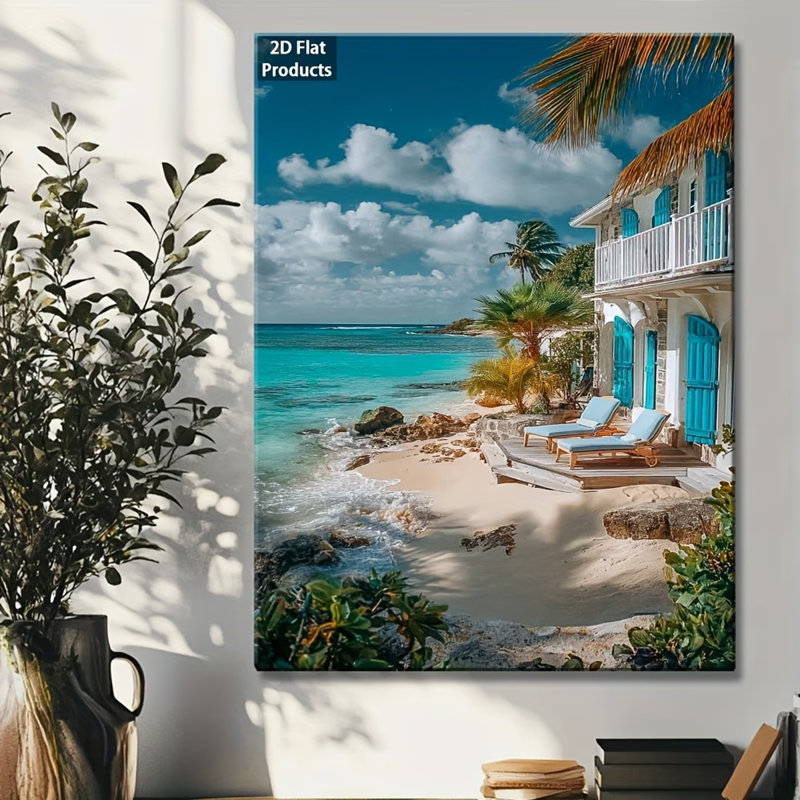 1 Piece Wrapped Canvas Wall Art