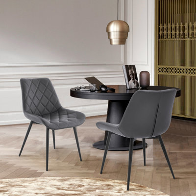 Chaise d'appoint rembourrée en bois massif Tonna