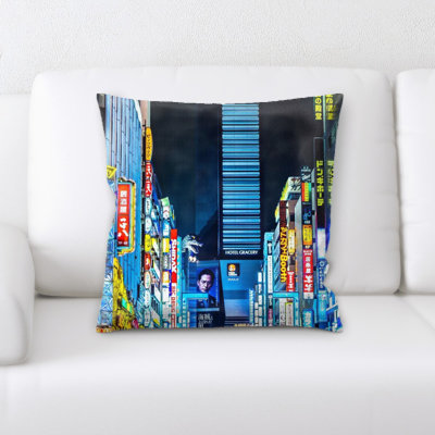 Portrait Style Photography Throw Pillow