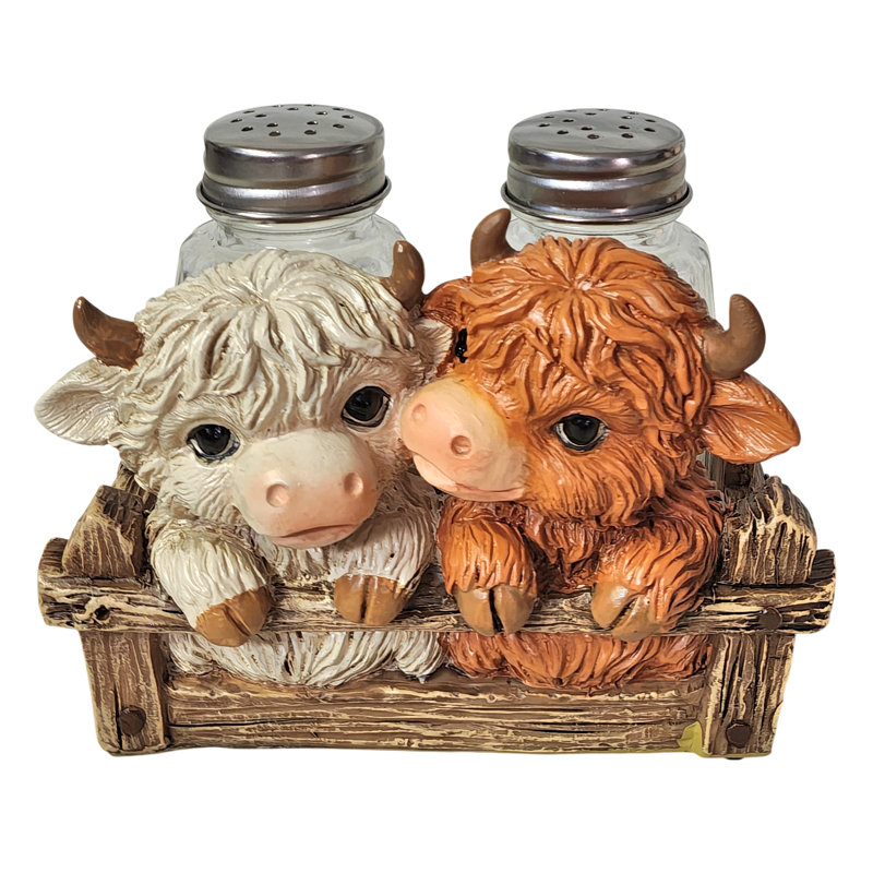 TWO HIGHLAND COWS S&P HOLDER