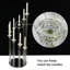 Bougeoir de table en verre 31,5 po