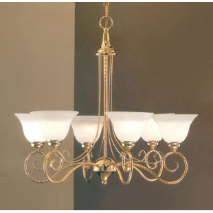 Lustre tendance 6 lumières Torino