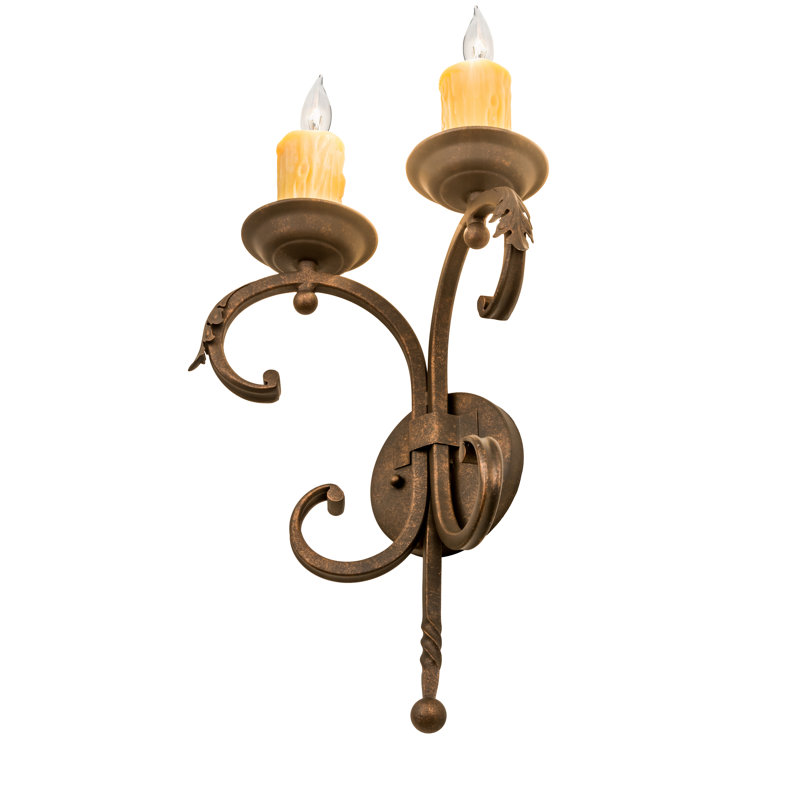 Andorra 2 - Light Candle Wall Light