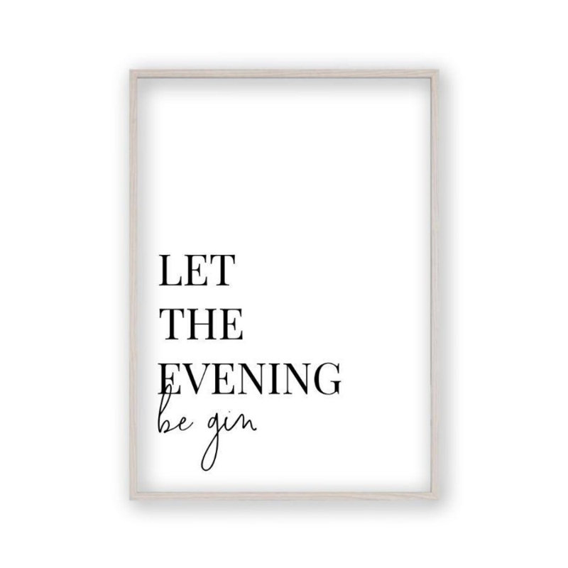 Print, White Oak Frame, 41 cm H x 31 cm W
