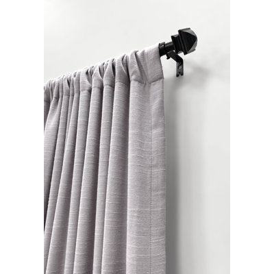 Tringle à rideaux simple ajustable carrée 5/8 po Hartwell