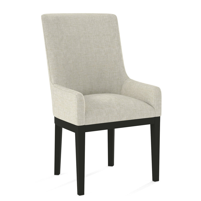 Upholstered Arm Chair, Black, 61703-88