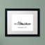 « kansas city missouri horizon wb wb-bw », impression sur toile encadrée-19533477