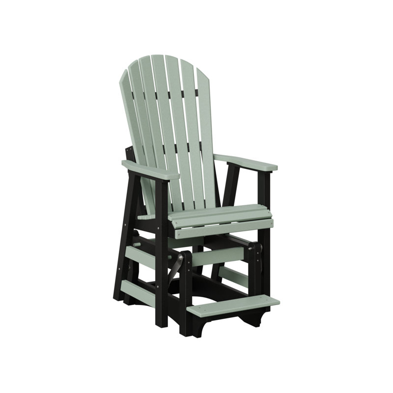 Fauteuil coulissant simple berlinois berlinois, Seafoam Top/Black Base