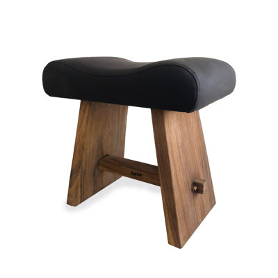 Bhavjal Solid Wood Accent Stool