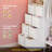 Bunk Bed Twin Over Twin Size With 8 Storage Drawers, Led Lights And Storage Shelves, Metal Loft Bed-872084203