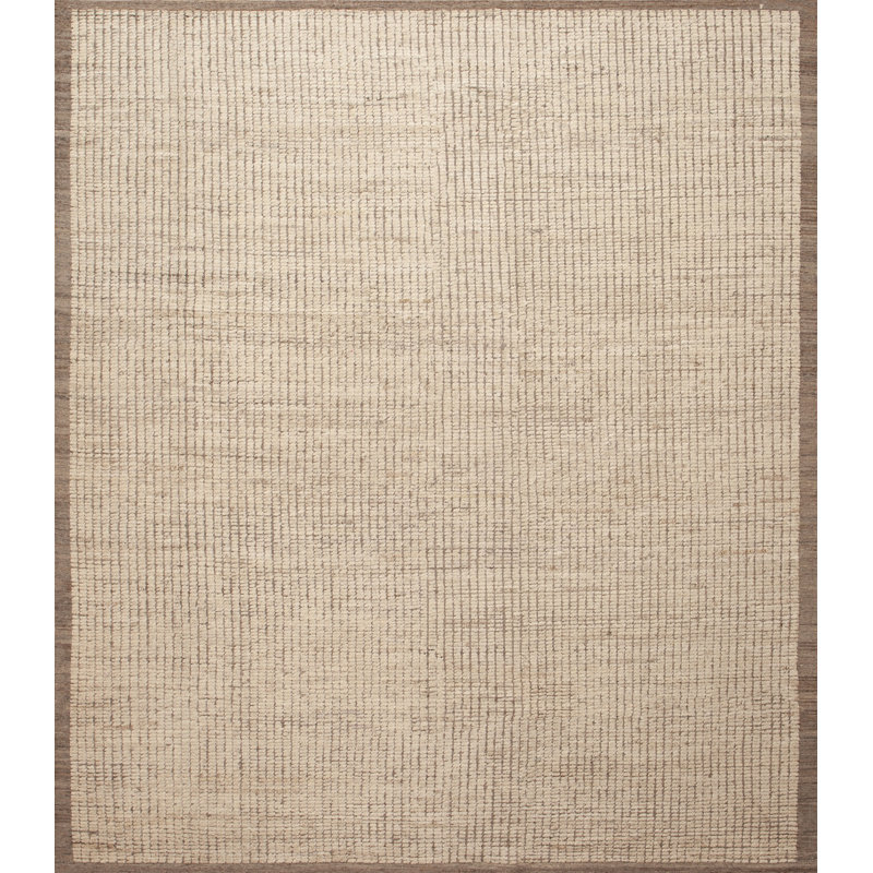 Tapis natté moderne minimaliste 8 pi 9 po x 10 pi 2 po
