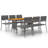 Rectangular 6 - Person 63" Long Dining Set with Cushions-1713374200-1731422145