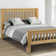 Delmor Panel Bed with Mattress