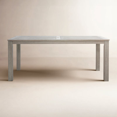 Morell 71" Eucalyptus Patio Dining Table