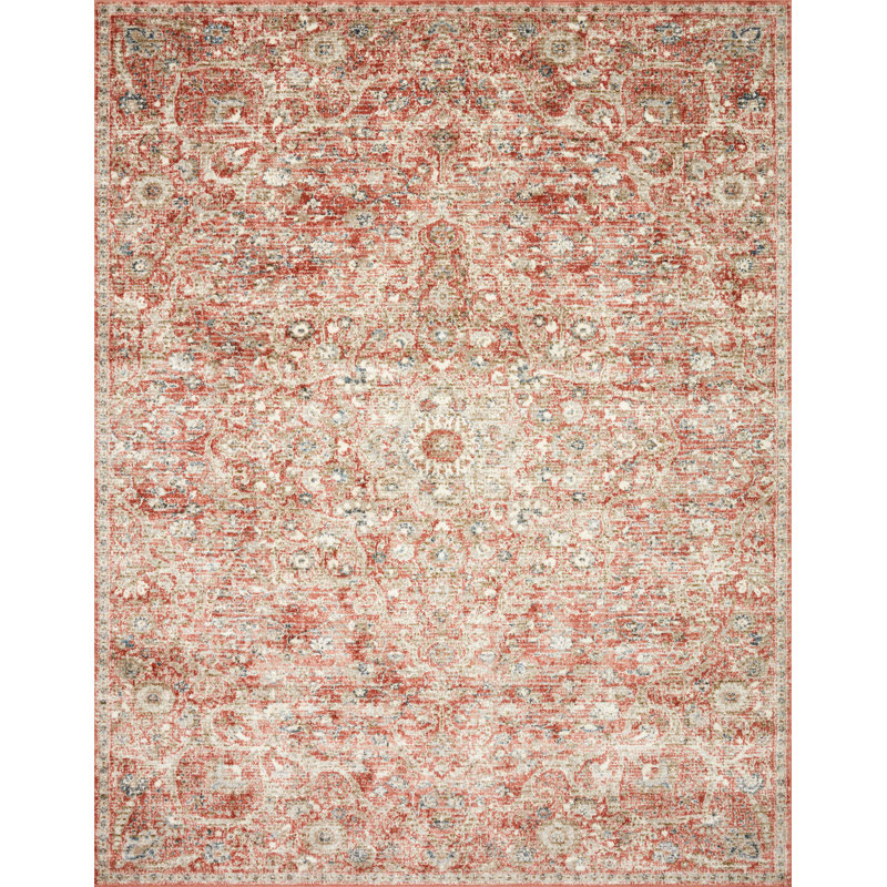 Wuest Oriental Indoor Rug, Rectangle 2'7" x 4'