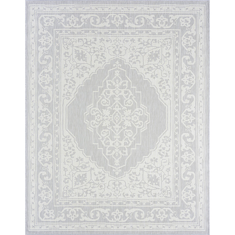 Aryaa Indoor / Outdoor Rug, Rectangle 5'3" x 7'3"