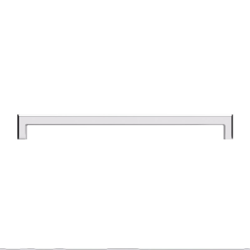 4415 Bevel Appliance Pull, 18" CTC, Polished Chrome