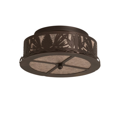Wyncote Glass Semi Flush Mount