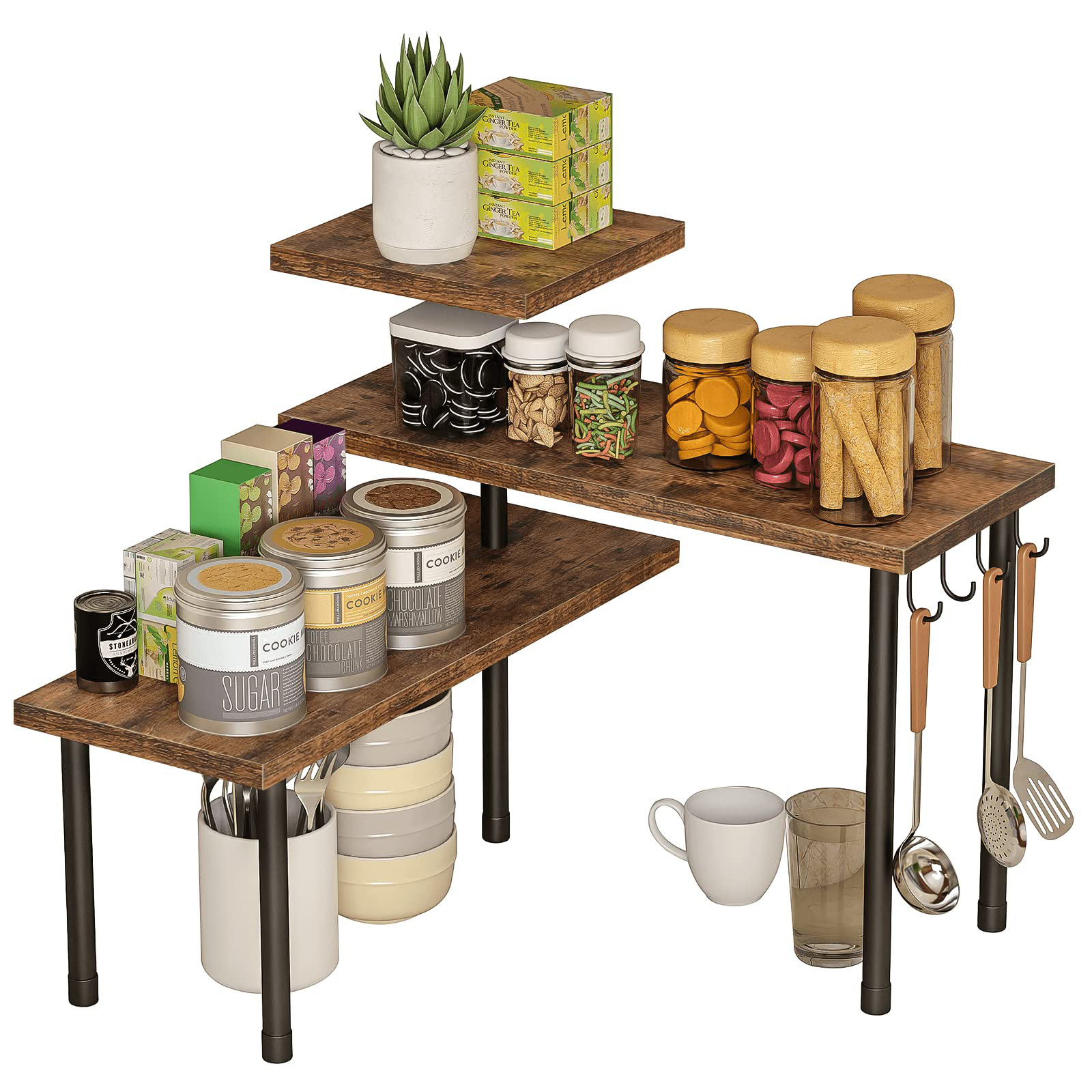 Prep & Savour Freestanding Spice Rack