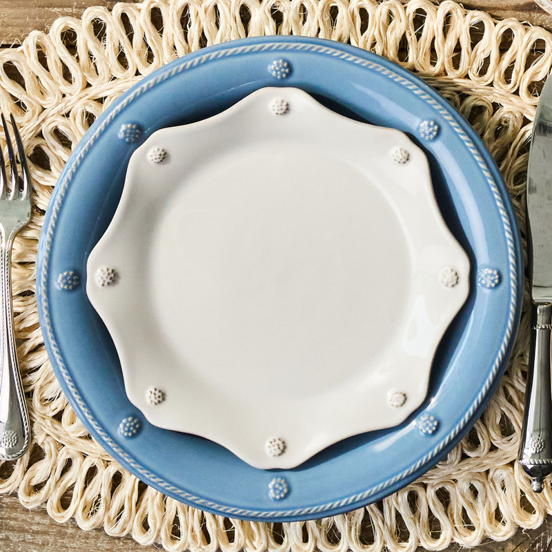 Berry & Thread Classic 4 - Piece Place Setting, Chambray
