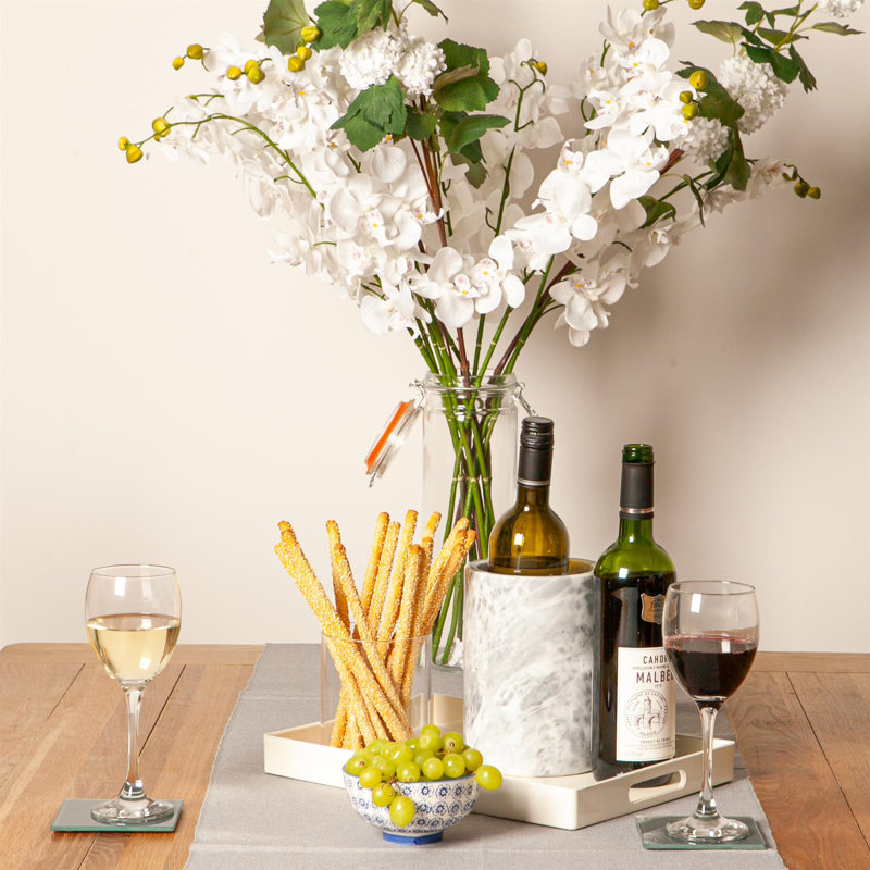 Argon Tableware - Rectangular Melamine Serving Tray, White