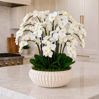 Faux Floral in Vase