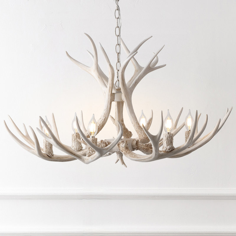 Lustre Rohrbach, H 19 po x l 33 po x P 33 po, Beige
