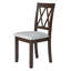 Ensemble de salle à manger 3 pièces à abattants avec 2 chaises rembourrées-1352048061-1352048065