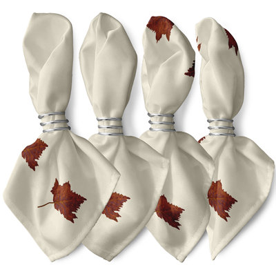 Clairann Li'l Leaf Napkins