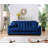 Full 82.7'' Wide Velvet Biscuit Back Convertible Sofa with Storage-1387275200-1387275211