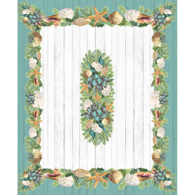 Christmas By The Sea Tablecloth