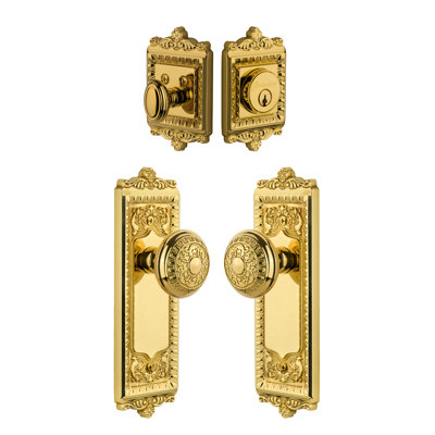 Windsor Knobs with Deadbolt