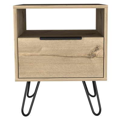 Table de chevet blanche 22 po