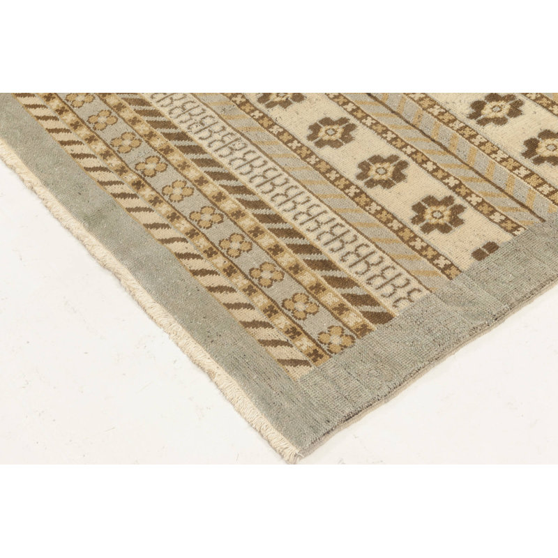 Modern One-of-a-Kind 4' X 13' Area Rug